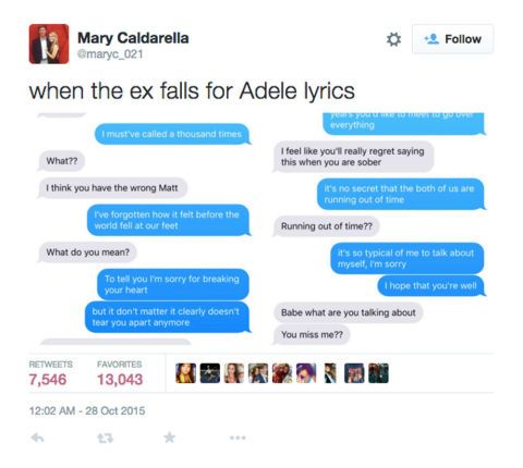 Adele text