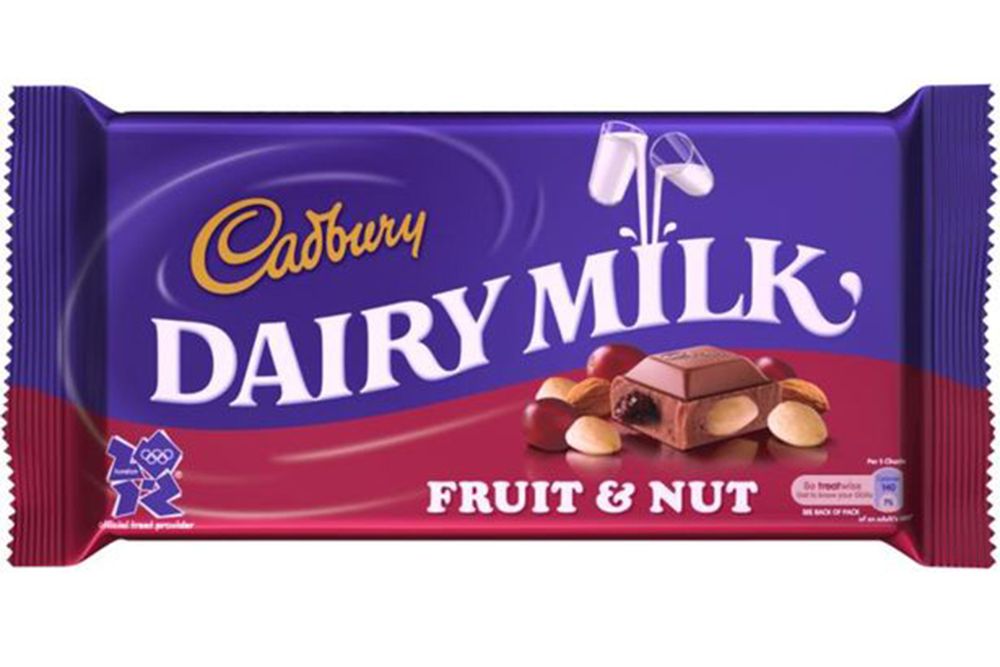 Buy Cadbury Dairy Milk Fruit Nut Chocolate Bar 36 Gm Online At