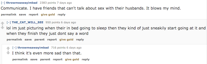 Reddit sex tips