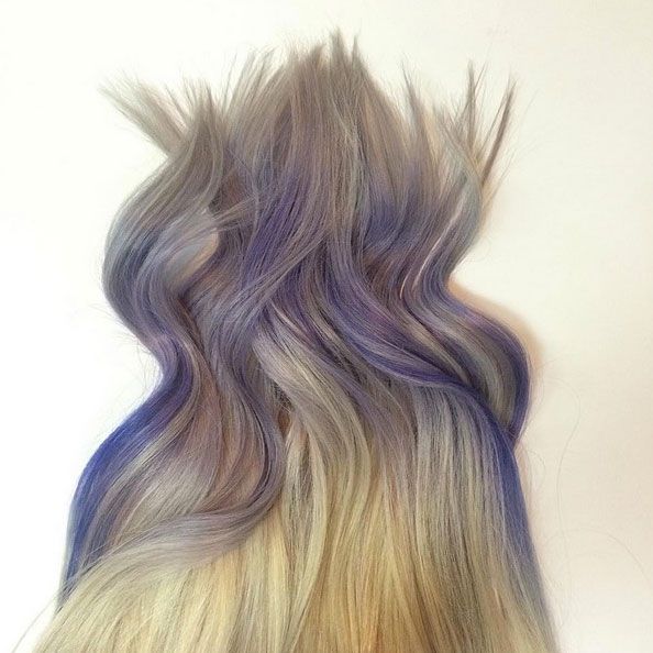 'Fluid hair painting' will give you the most beautiful highlights