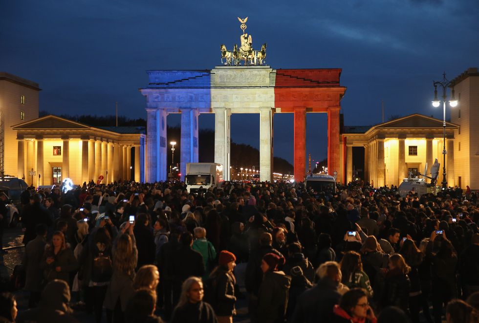 Photos of the world's solidarity following the Paris attacks