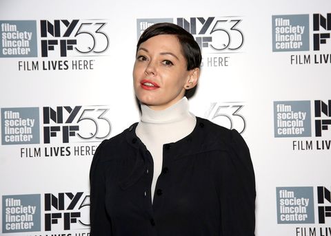 Rose McGowan at the 53rd New York Film Festival
