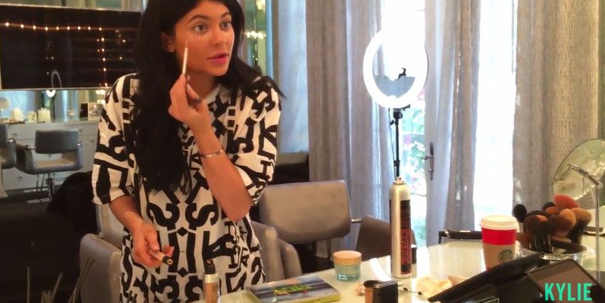 Kylie Jenner reveals every step of her daily makeup routine
