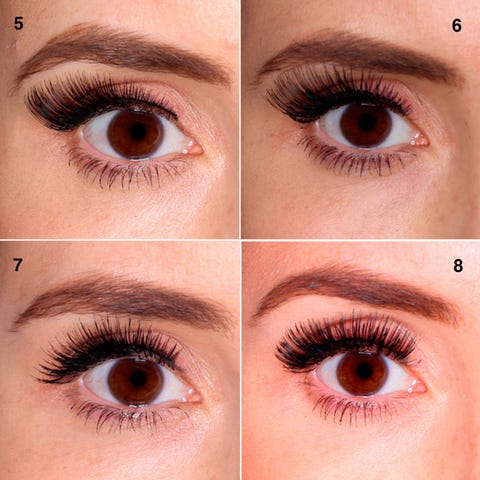 pix Ardell Lashes Wispies On Eyes 100 false lashes tested on one eye