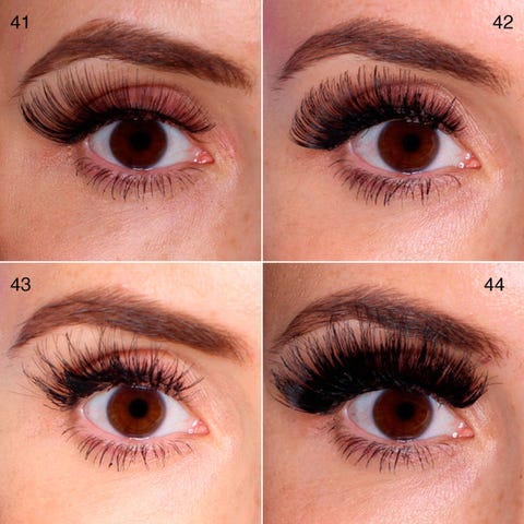 100 False Lashes Tested On One Eye Picture Reviews - Makeup Forever Lashes 101