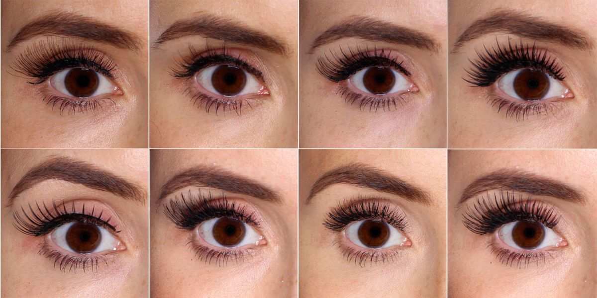 false lashes tested on ONE eye: reviews