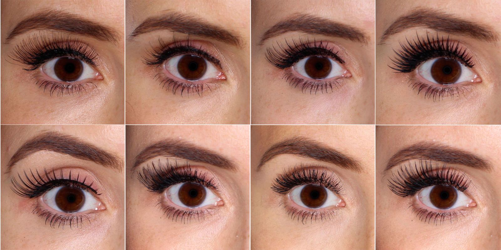 100 false lashes tested on ONE eye: picture reviews