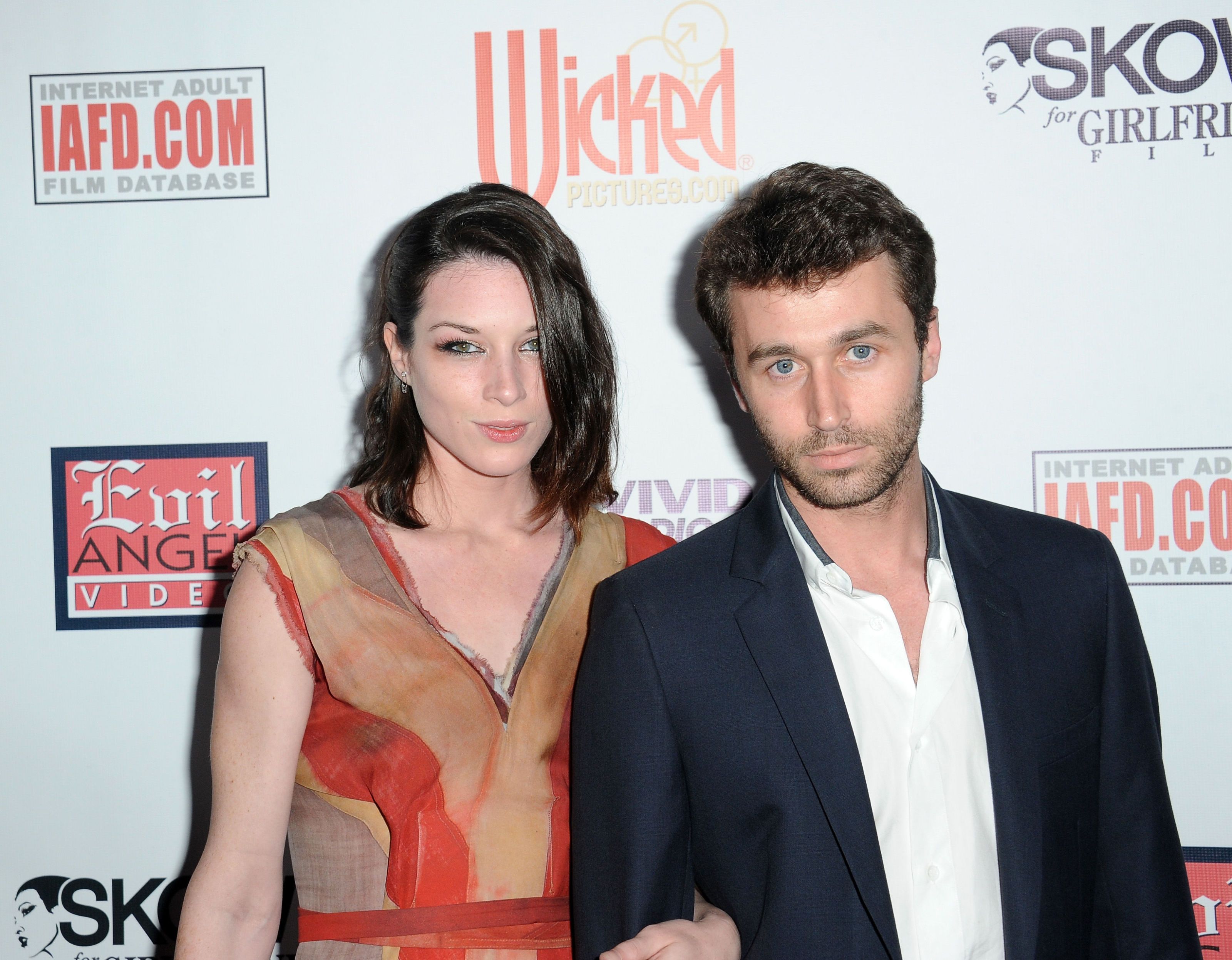 james deen with friend wife