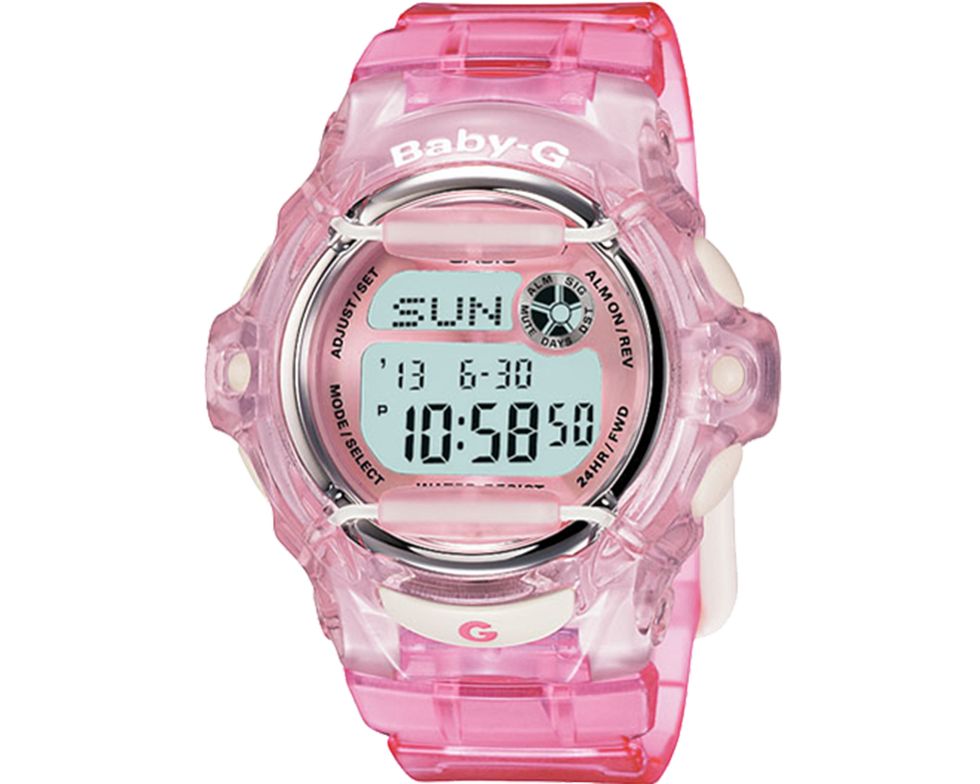 Pink Baby G watch