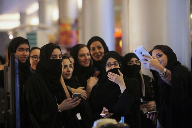 Saudi Arabian women are finally allowed to vote from today