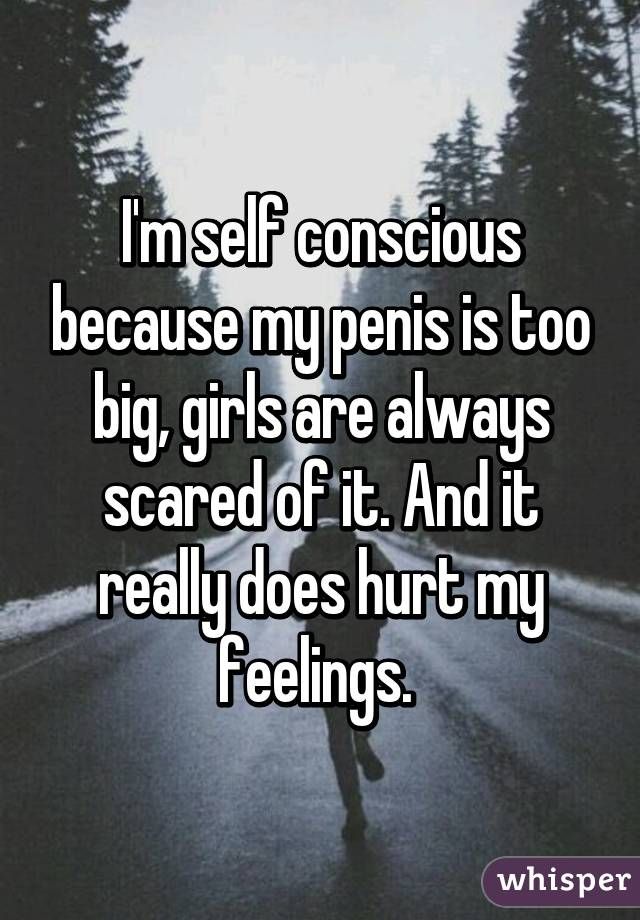 Big penis confessions