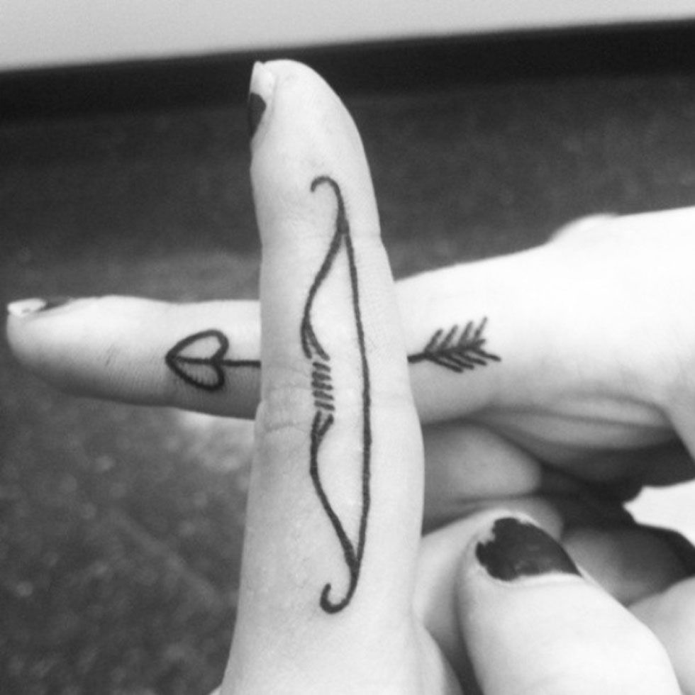 28 tiny finger tattoo ideas