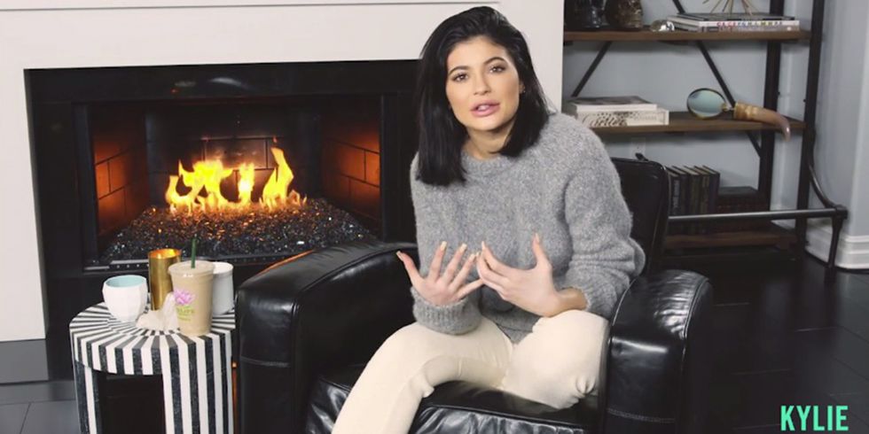 Kylie Jenner's New Year resolution is to wear less makeup