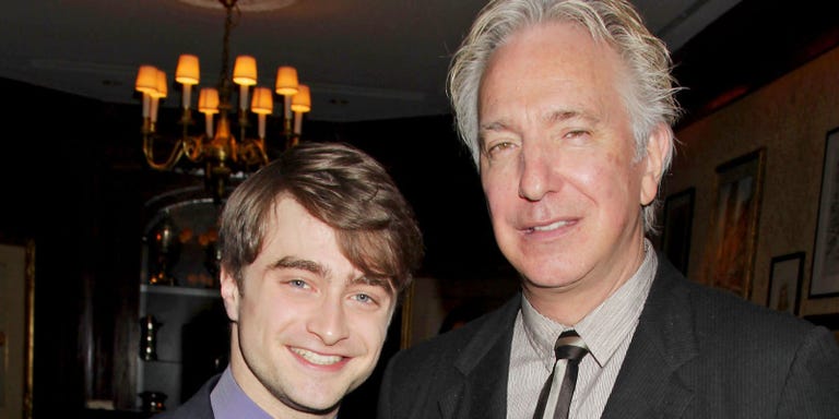 radcliffe u0027s tribute to alan rickman is so so sad radcliffe u0027s tribute to alan rickman is so so sad