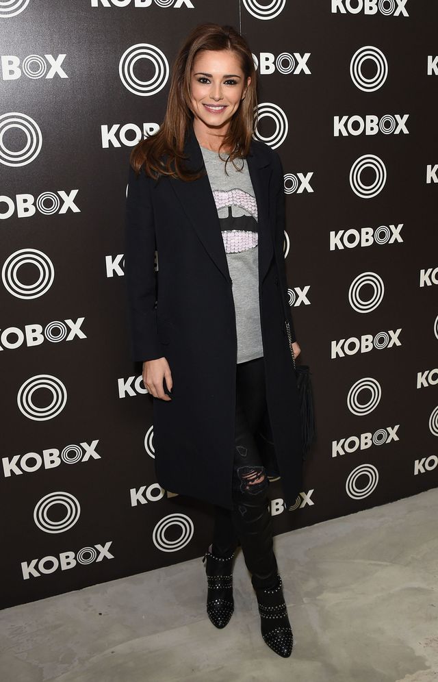 Cheryl Fernandez-Versini at the launch of Kobox gym