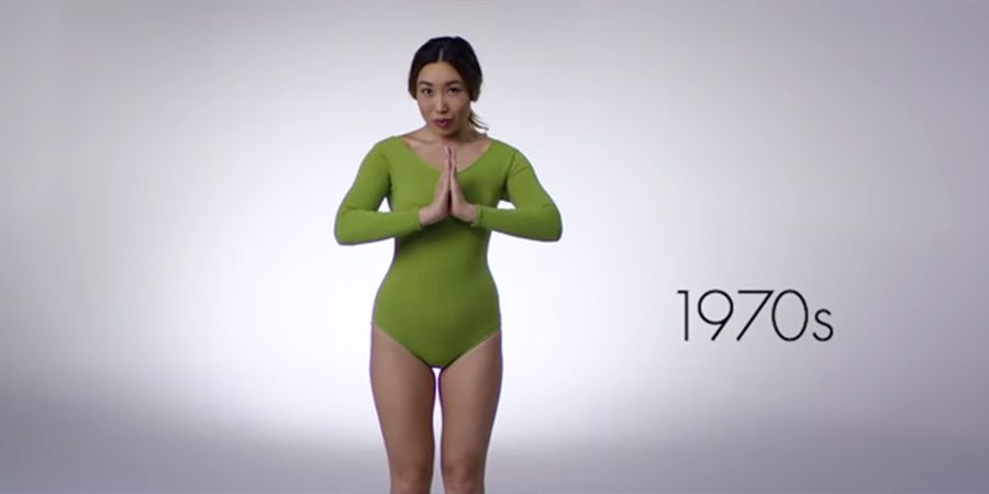 Mode's 100 years of workout wear: 1970s