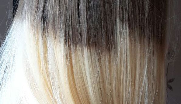 This has got to be the worst hairdressing salon dip-dye you'll ever see