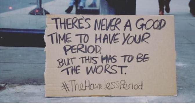 The young woman who's going out of her way to help homeless women on their periods