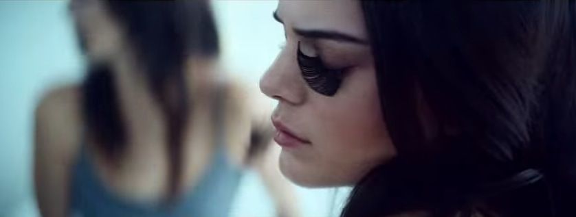 Kendall Jenner for Estee Lauder's Sumptuous Knockout eye collection