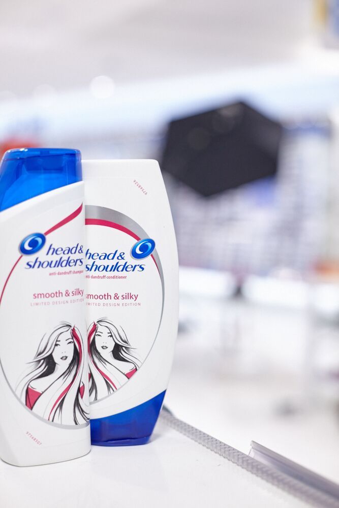 head & shoulders Smooth & Silky Shampoo and Conditioner