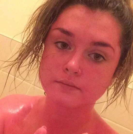 Abi Shenton used her LUSH product the wrong way... and turned pink