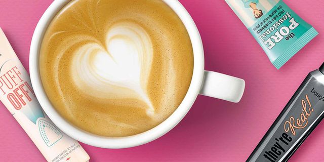 Benefit And Starbucks - Complimentary Coffee And Cosmetics