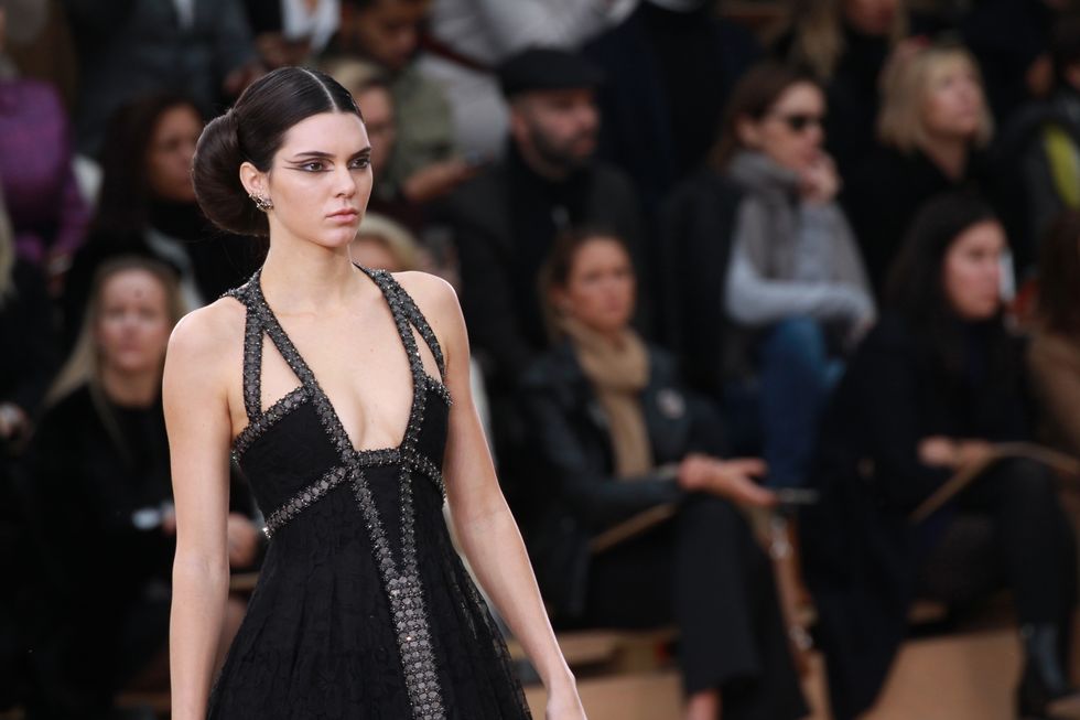 Kendall Jenner on the Chanel catwalk