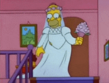 Homer wedding dress