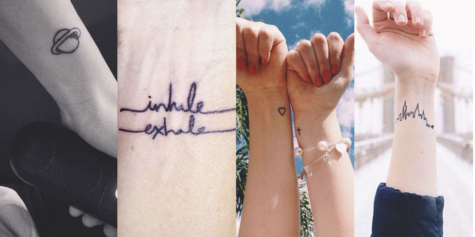 22 Tiny Wrist Tattoos | Pretty Tattoo Ideas