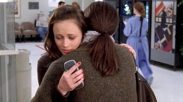 Gilmore Girls hug