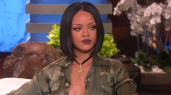Rihanna just revealed a fierce new haircut on The Ellen Show