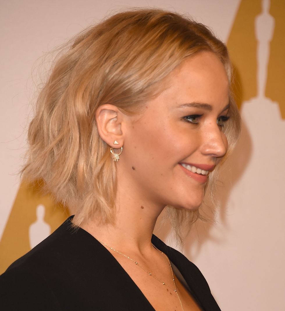 Jennifer Lawrence at the 2016 Oscars luncheon