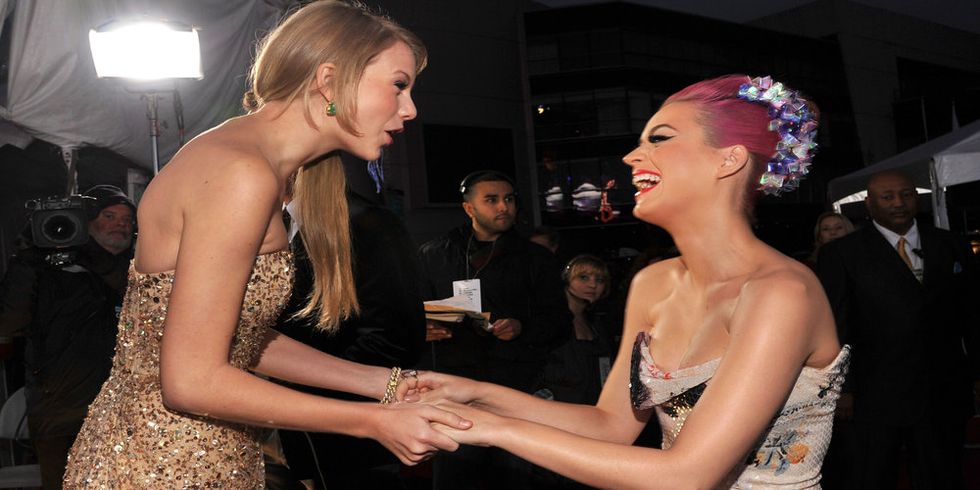 Does this mean Taylor Swift and Katy Perry are friends again