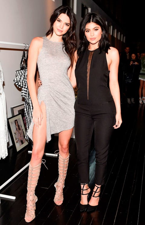 Kendall And Kylie Jenner Look Awesome At New Clothing Collection