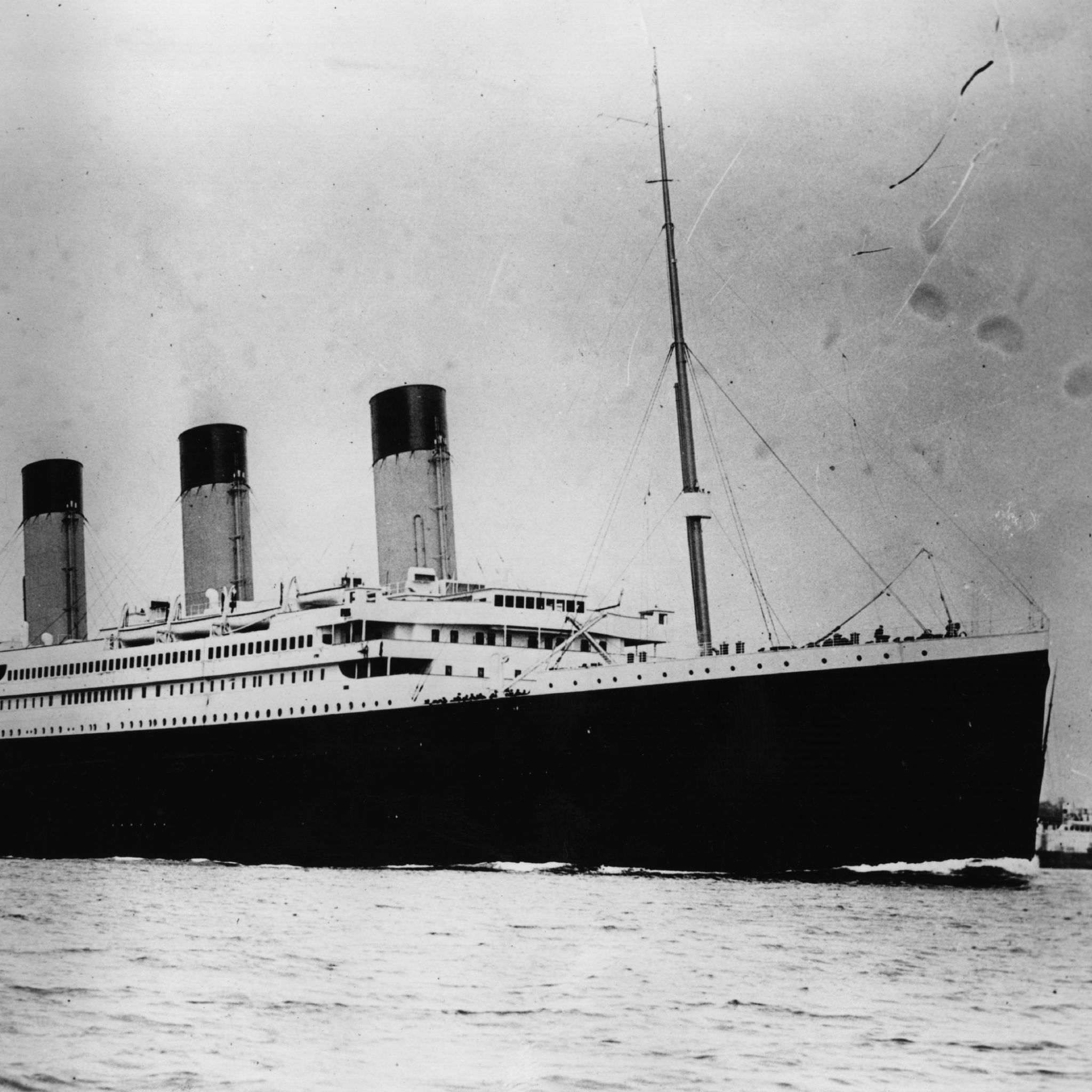 PSA: apparently the Titanic didn't actually sink after all