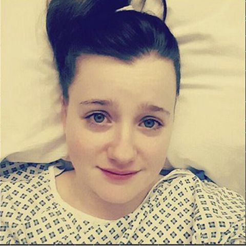 Woman diagnosed with cervical cancer