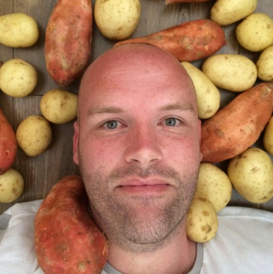 This man is only eating potatoes for a whole year