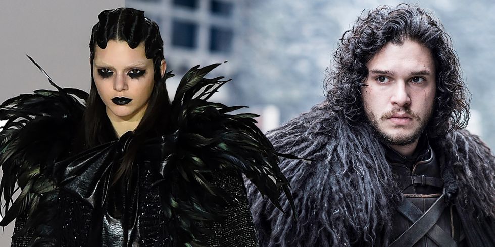 Kendall Jenner channeled Jon Snow on the Marc Jacobs catwalk