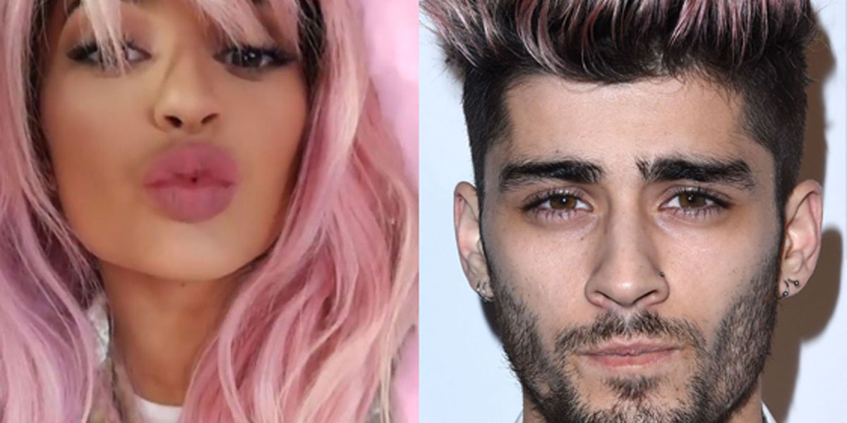 Zayn Malik Dyes His Hair Pink Just in Time for Valentine's Day