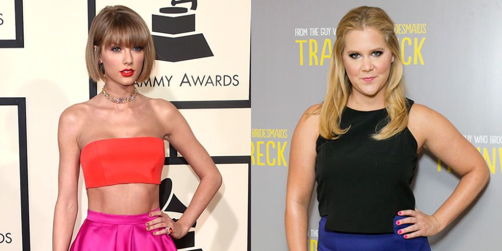 Amy Schumer Seemingly Skinny Shames Taylor Swift With Latest