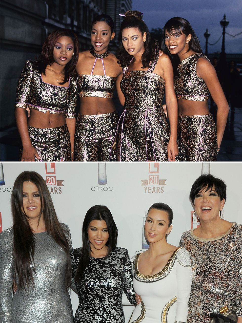 Kardashians dressed like Destiny's Child