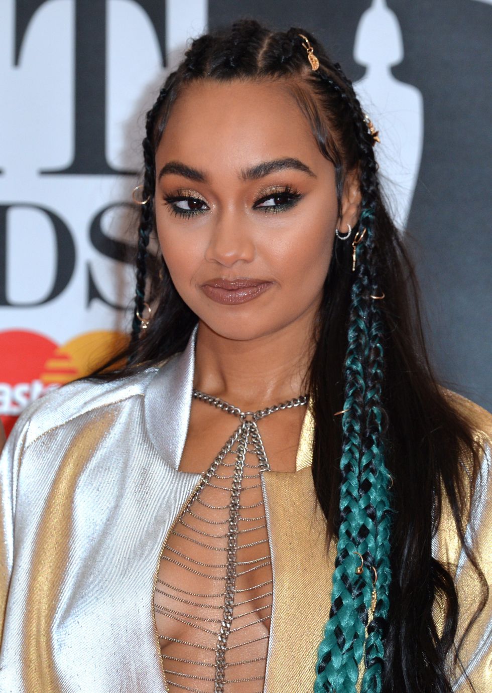 Leigh-Anne Pinnock attends the BRIT Awards 2016
