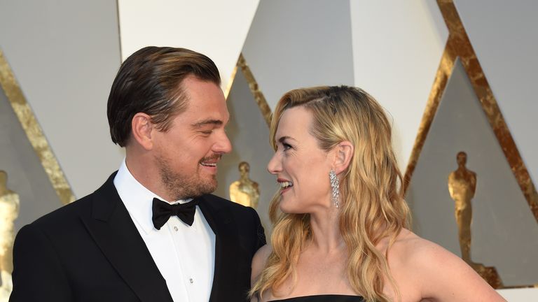 2016 Oscars: Leonardo DiCaprio and Kate Winslet