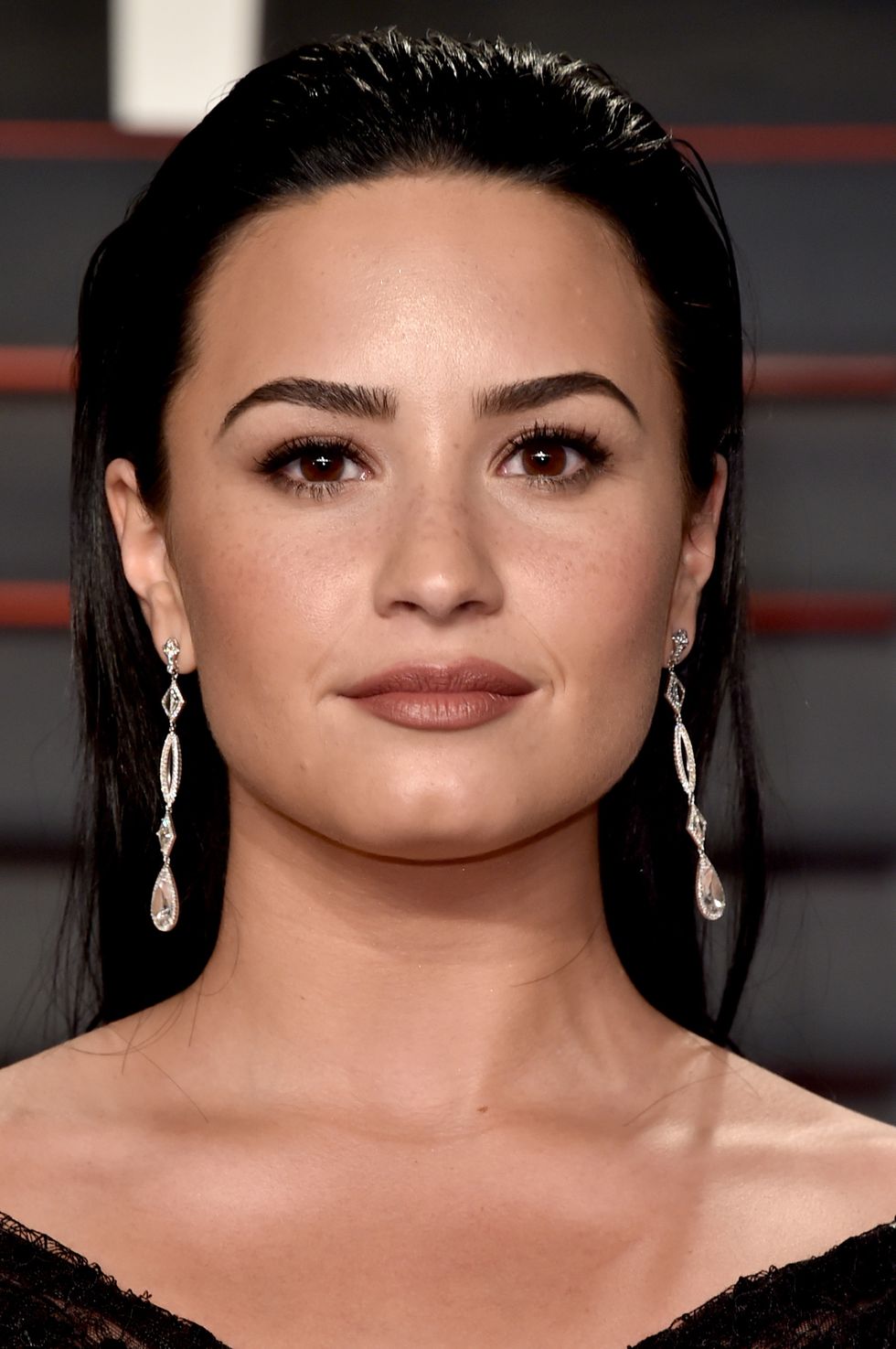 Demi Lovato - Oscars after-party hair