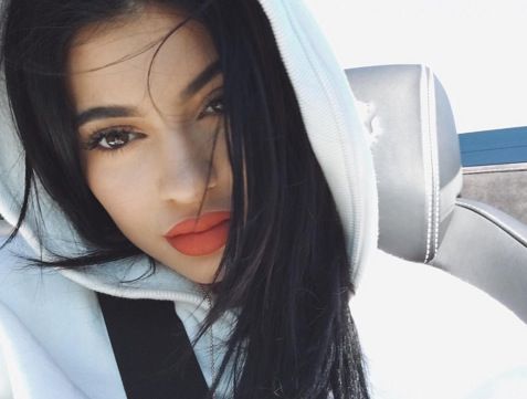 Kylie Jenner's orange Lip Kit 22
