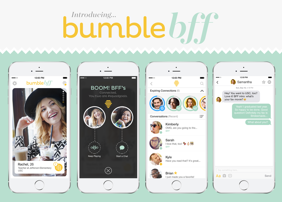 Bumble's new update wants to help you find friends