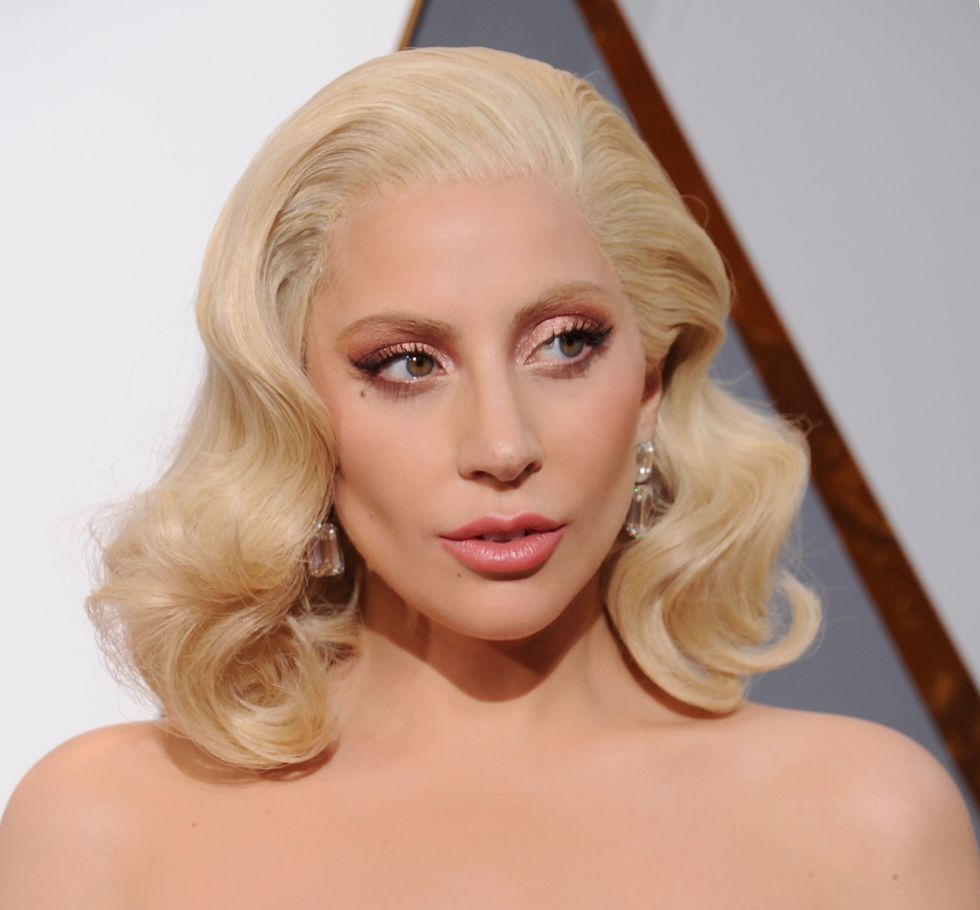 Oscars 2016 beauty: Lady Gaga