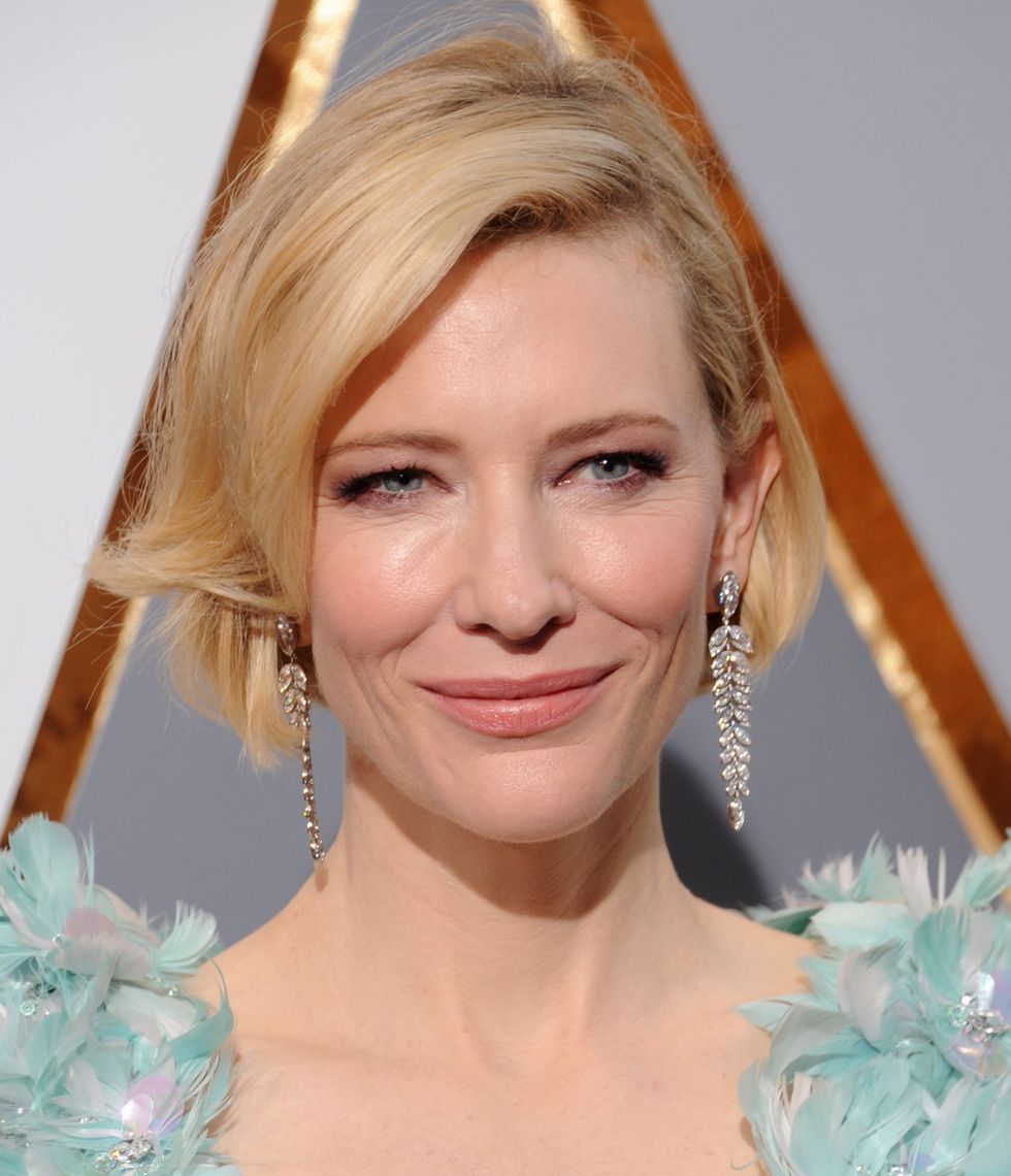 Oscars 2016 beauty: Cate Blanchett 