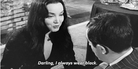 18 things people who only wear black understand