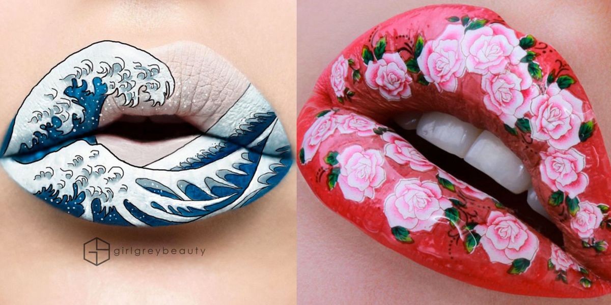 Here's the most amazing lip art on the internet